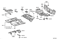 583110D040-PAN, RR FLOOR