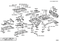 580260D020-Plate sub-assy, front floor side member, lh