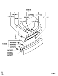 MU000912-Clip, t/gate garnish