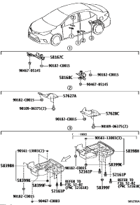 5762702110-COVER, RR FLOOR SIDE