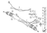 32106780925-Retainer, hydraulic power steering gear