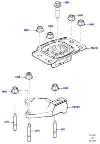 6G917M121AC-HOUSING