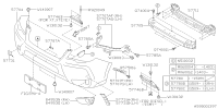 57704SG020-BUMPER PUNCHING FSTD