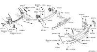 852201BA0A-BRACKET REAR BU