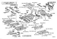 582020N010-Pan sub-assy, center floor, front