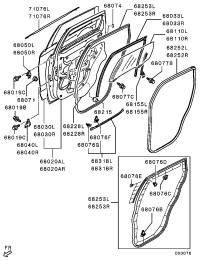 5730A977-PANEL ASSY,RR DOOR,LH