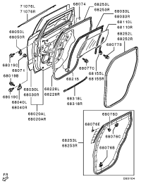 5730B409-PANEL ASSY,RR DOOR,LH