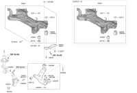 54501A9200-ARM COMPLETE-FR LWR,RH