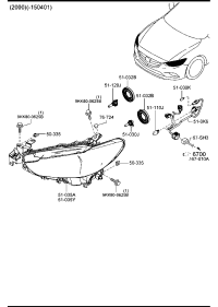 GV9B510K0-UNIT(R),HEAD LAMP