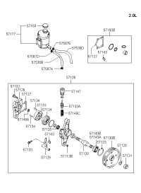 571502C000-RESERVOIR ASSY-POWER STEERING