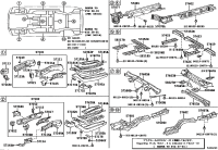 537040E020-SUPPORT SUB-ASSY, BATTERY, LH