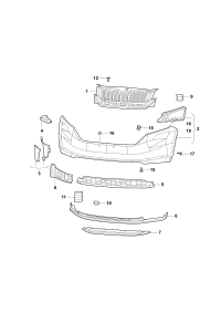 56H853651B-GRILLE RADIATOR