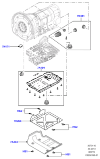 LR053742-BRACKET-ENGINE SUPP*