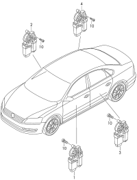 56D959701C-Window regulator motor