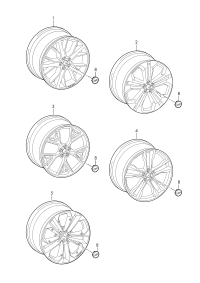 4M8601025Q-Wheel rim: