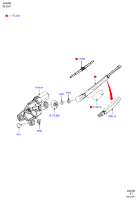 CN1517402AA-BLADE ASSY - WIPER LHD