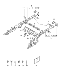 561803215-MOUNTING/ALL VW MODELS