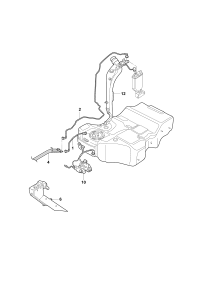 56D200059A-Tube assy-fuel