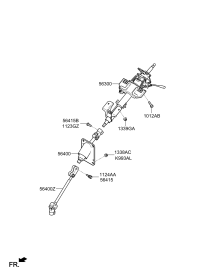 564003E010-INTERMED SHAFT ASSY