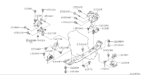 112704M400-Insulator-engine mounting, rh