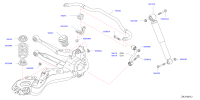 546131DA1G-BUSH, STABILIZER, REAR
