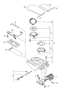 4L1864207D12T-Armrest-ctr