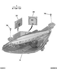 9677832480-Headlamp assy