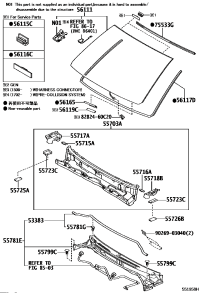 561016A916-GLASS, WINDSHIELD