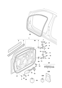 L8V4831721-Seal, door inside