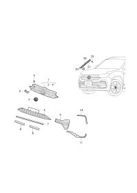 55A853101A-TRIM STRIP