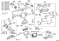 5531853030-Lining, instrument panel lower side, rh/lh