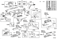 5530206220E0-Panel sub-assy, instrument, lower no.1