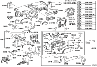 5505460020-DAMPER, GLOVE COMPARTMENT DOOR