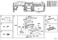 5540960080C0-PANEL SUB-ASSY, INSTRUMENT PANEL SPEAKER, NO.2