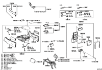 5883958040-COVER, CONSOLE BOX HOLE