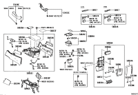 5890358410C0-PANEL SUB-ASSY, CONSOLE REAR END