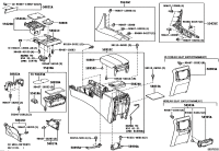 5561860190-HOLDER CONSOLE BOX CUP