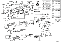 5556824020-PLATE, GLOVE COMPARTMENT DOOR FINISH