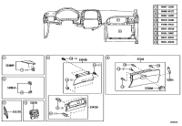 55506AE010B0-LOCK ASSY, GLOVE COMPARTMENT DOOR