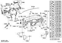 55401F4060C0-PAD SUB-ASSY, INSTRUMENT PANEL SAFETY