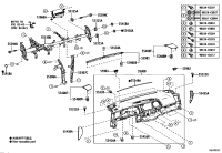 554350E080A0-PANEL, INSTRUMENT
