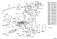 5535136020-Brace, instrument panel to floor