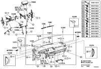 554010R040C7-PAD SUB-ASSY, INSTRUMENT PANEL SAFETY