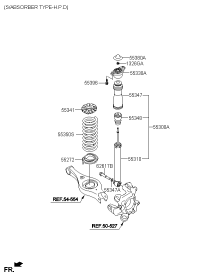 553113M701-SHOCK ABSORBER ASSY-REAR