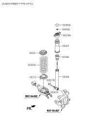 553233T000-PAD-REAR SPRING,LWR