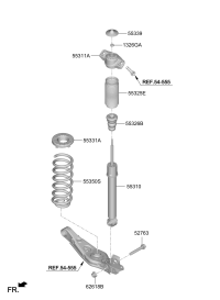 55307S8000-SHOCK ABSORBER ASSY-REAR
