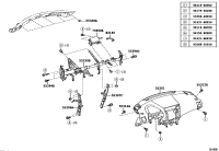 5530148070C0-PANEL SUB-ASSY, INSTRUMENT