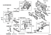 537050N020-MEMBER SUB-ASSY, FR