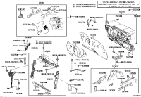 5320902120-SUPPORT SUB-ASSY, HOOD LOCK