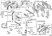 16593F0090-GUIDE, RADIATOR AIR